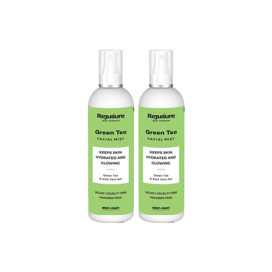 Rejusure Green Tea Facial Mist - Rejuvenating mist for glowing skin
