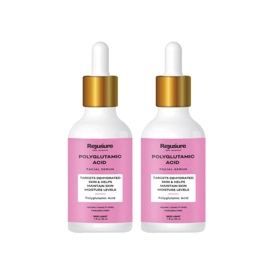 Rejusure polyglutamic acid serum - Evening skincare ritual