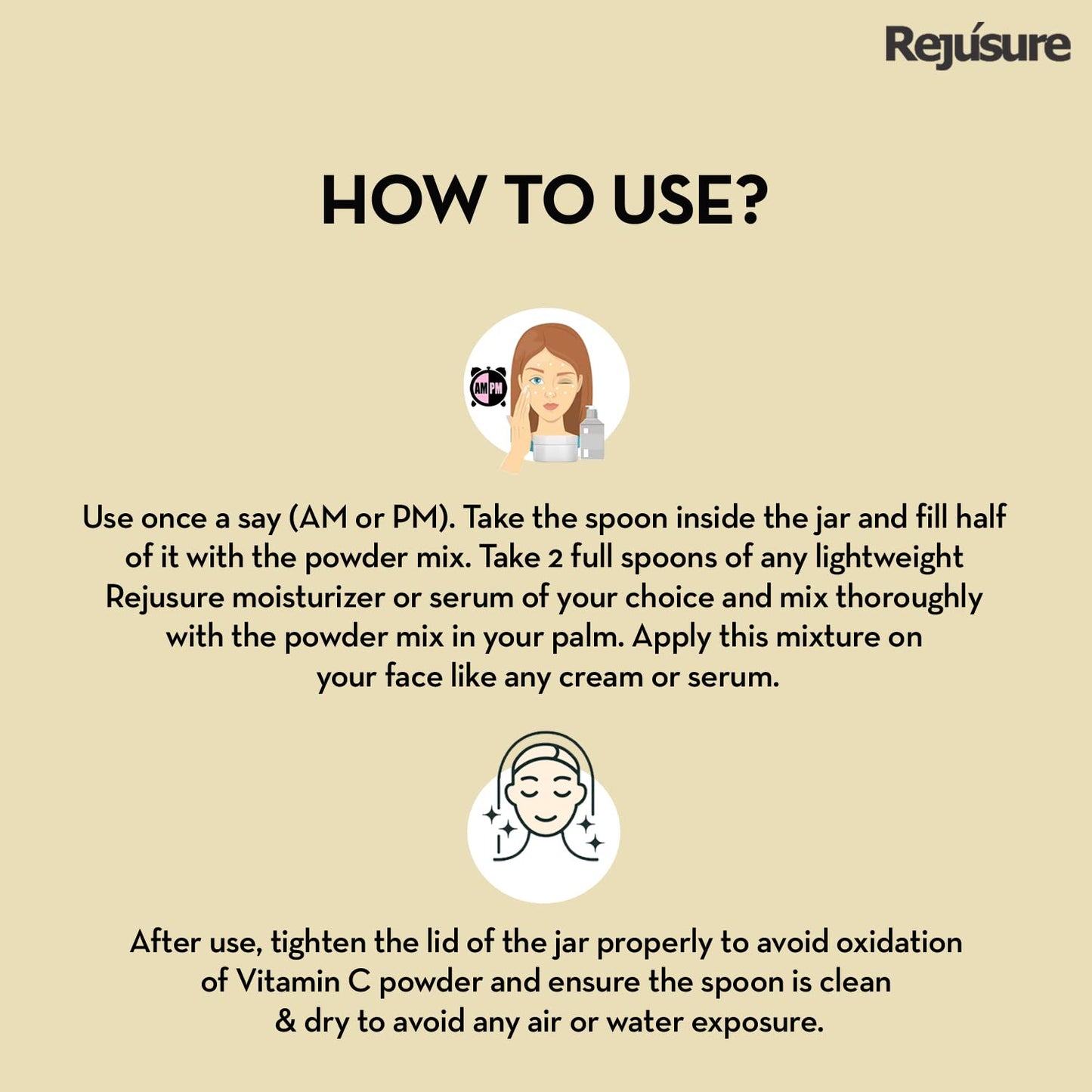 Rejusure 90% L-Ascorbic Acid Combo - Evening Skin Tone