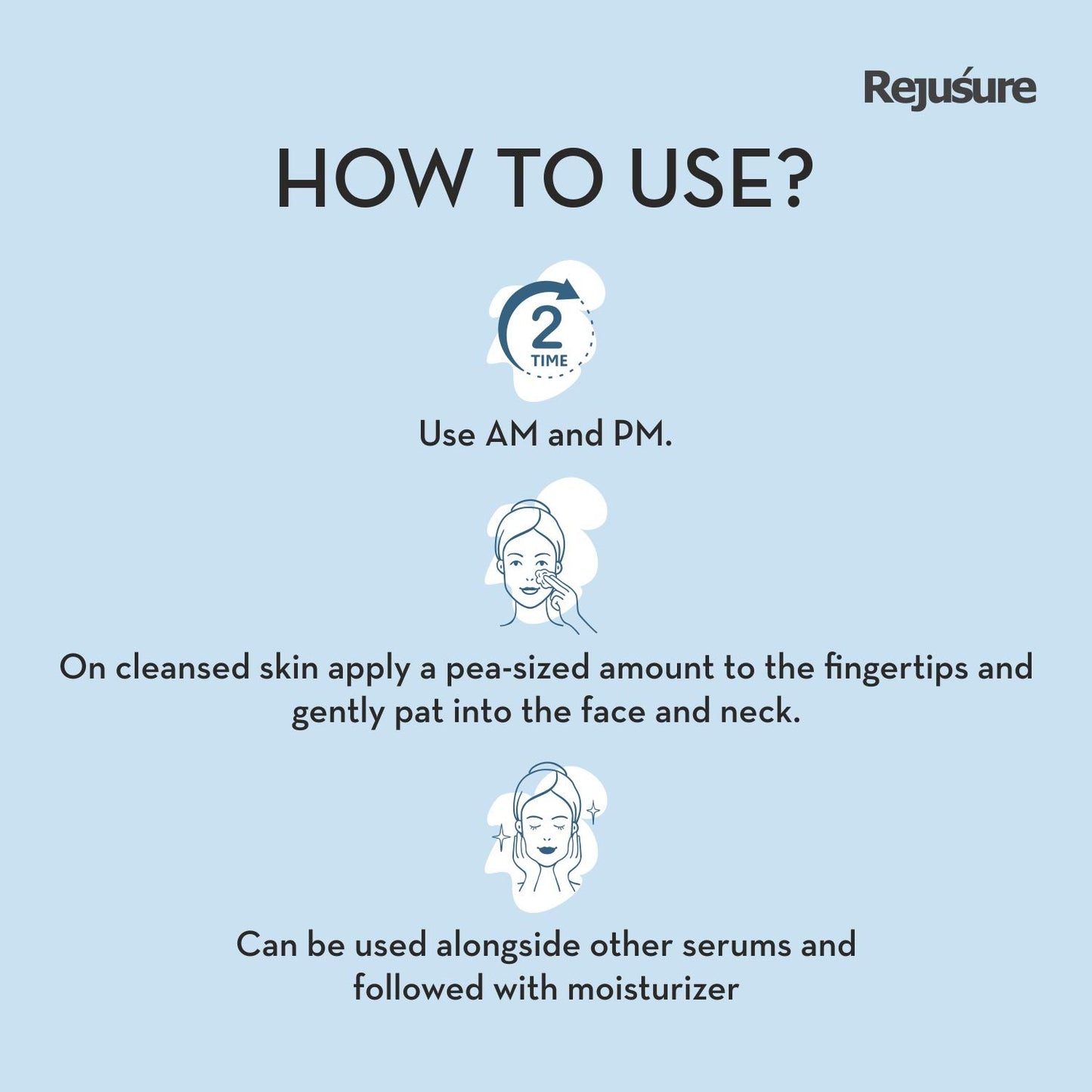 Rejusure COQ-10 Facial Serum - natural ingredient skincare