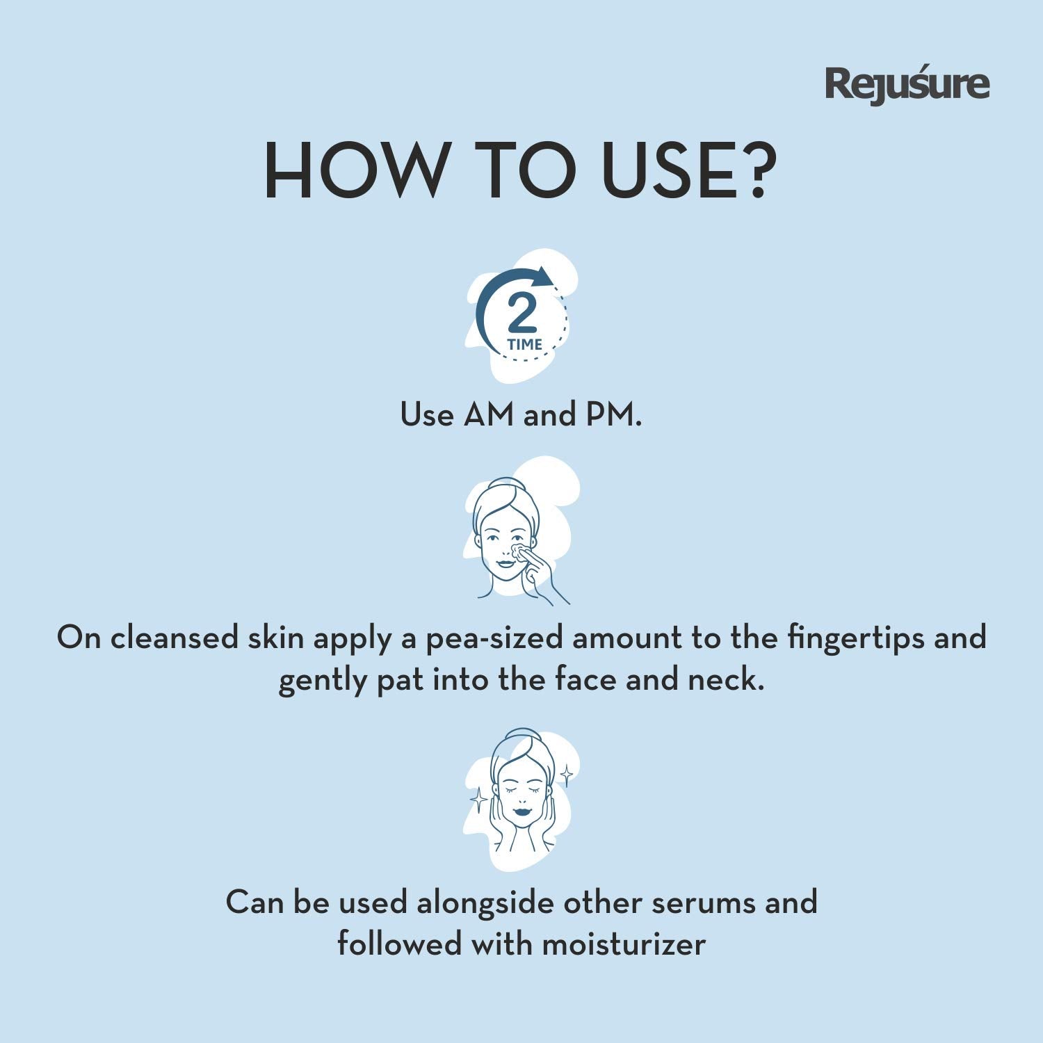 Rejusure COQ-10 Facial Serum - natural ingredient skincare