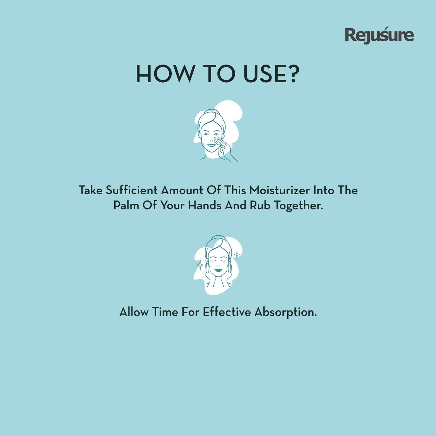 Rejusure Hyaluronic Acid Moisturizer - Ideal for sensitive skin