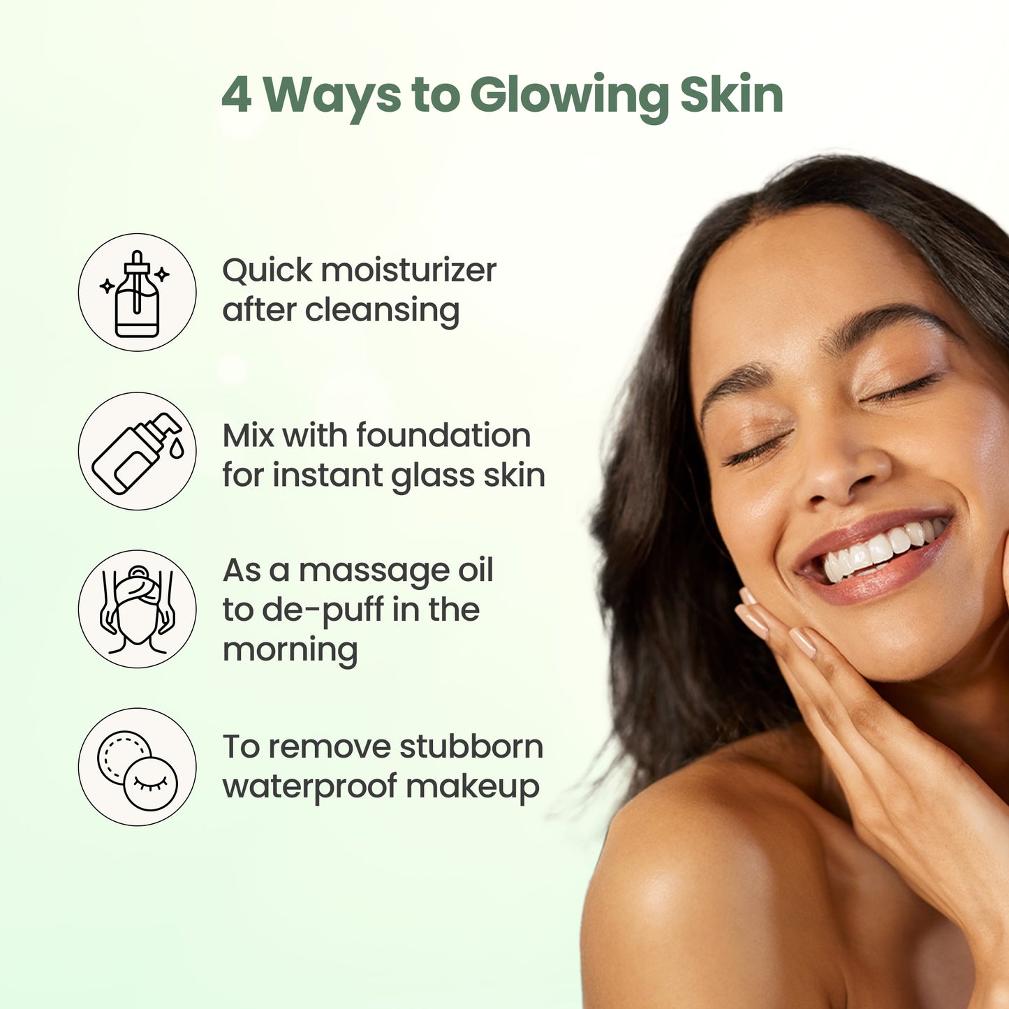Rejusure face oil - travel companion for hydration