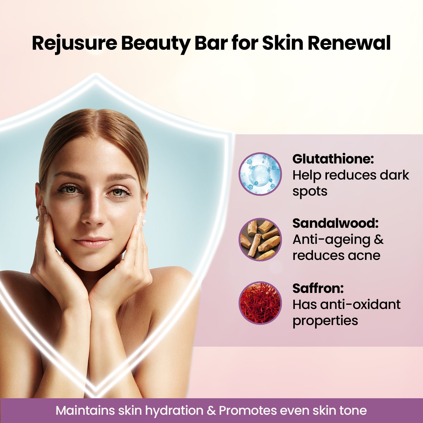 Rejusure Cleansing Soap - Spa day essentials