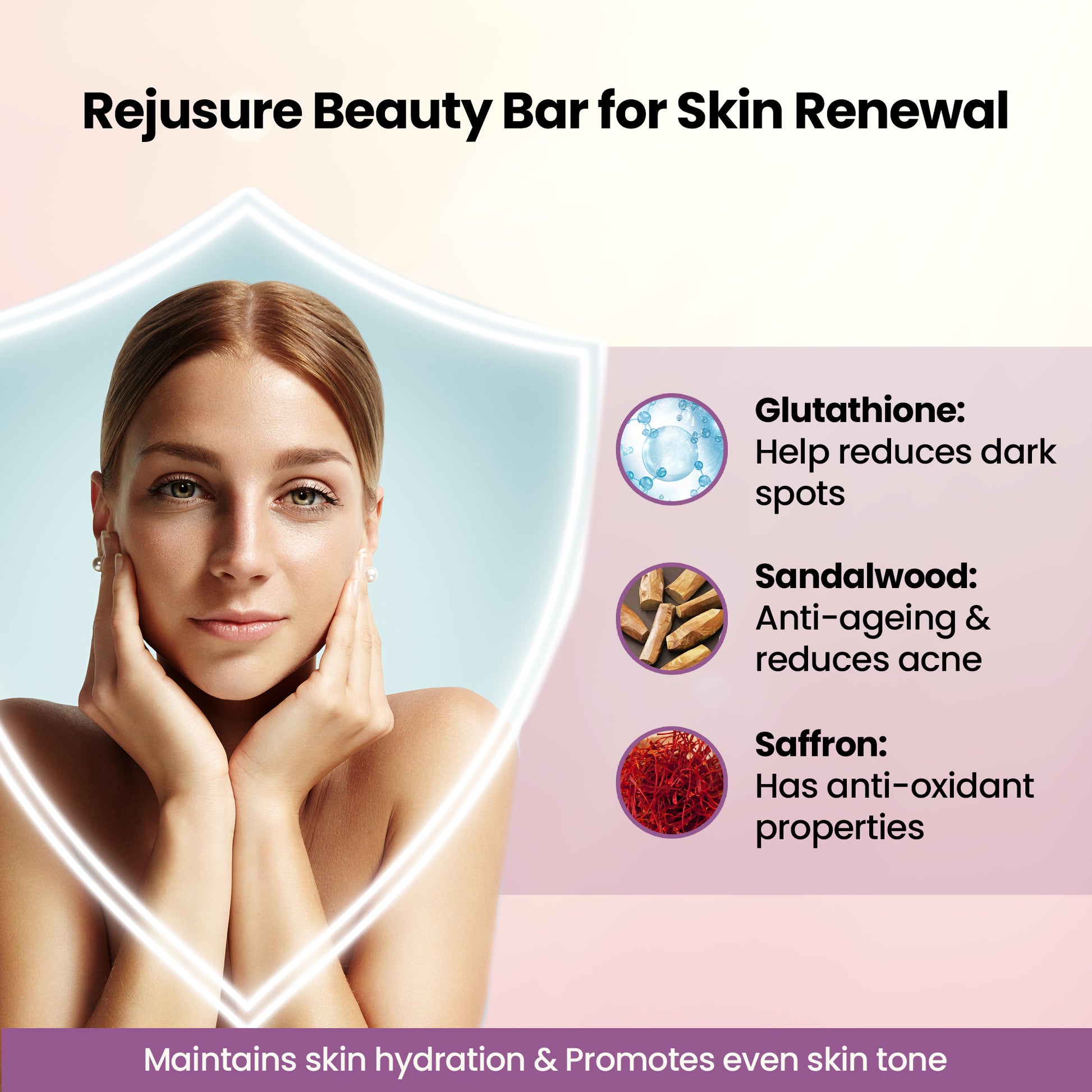 Rejusure Cleansing Soap - Spa day essentials