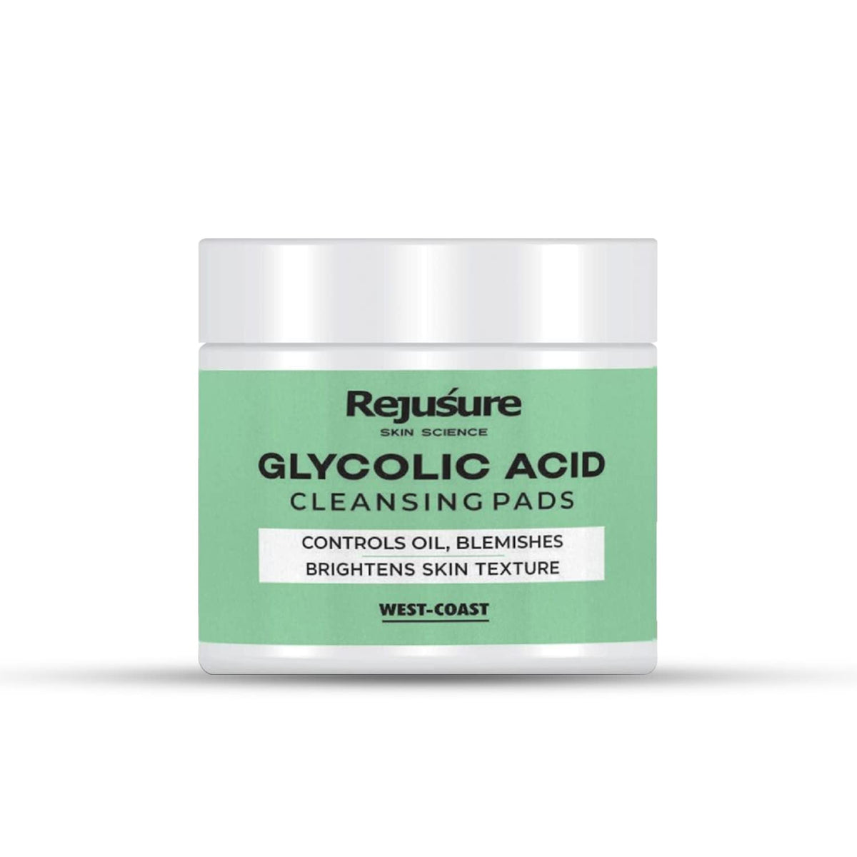 Rejusure Glycolic Acid Cleansing Pads - 25 Pads