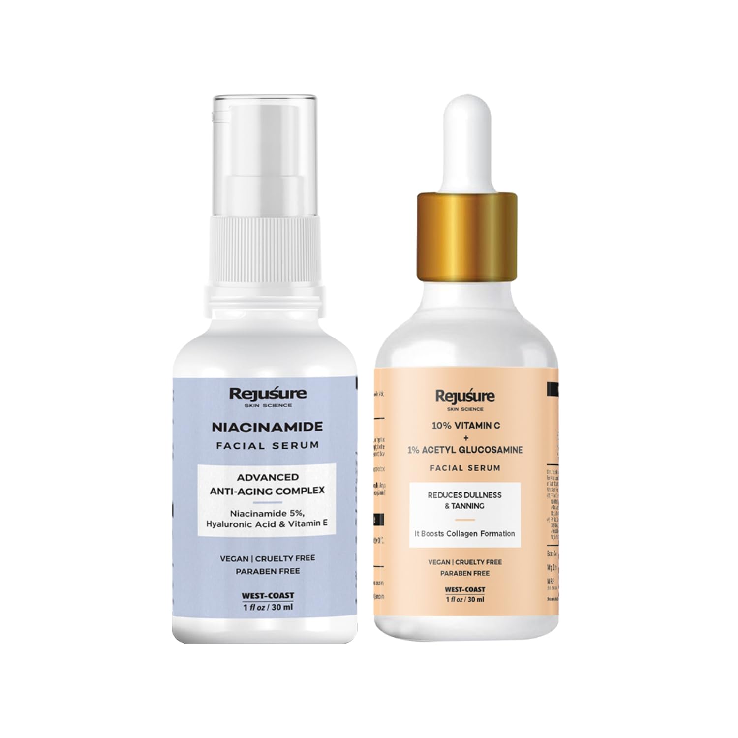 Rejusure skincare duo - unisex adult skincare