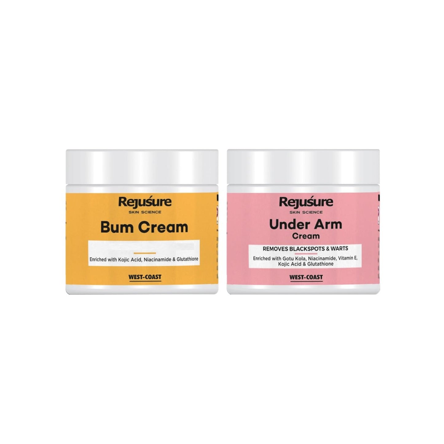 Rejusure creams - unisex solution for radiant skin
