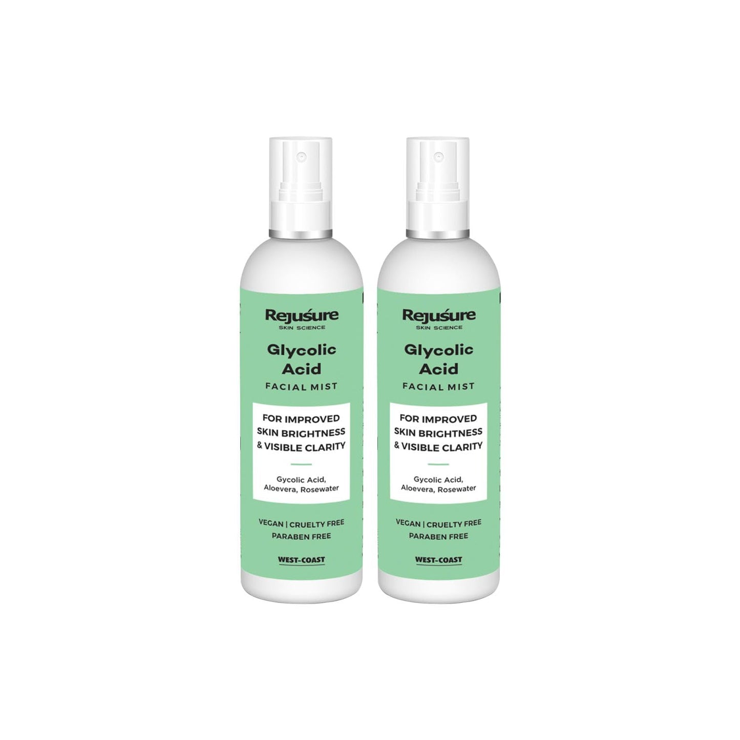 Rejusure Glycolic Acid Face Mist - Moisturizing Hydration