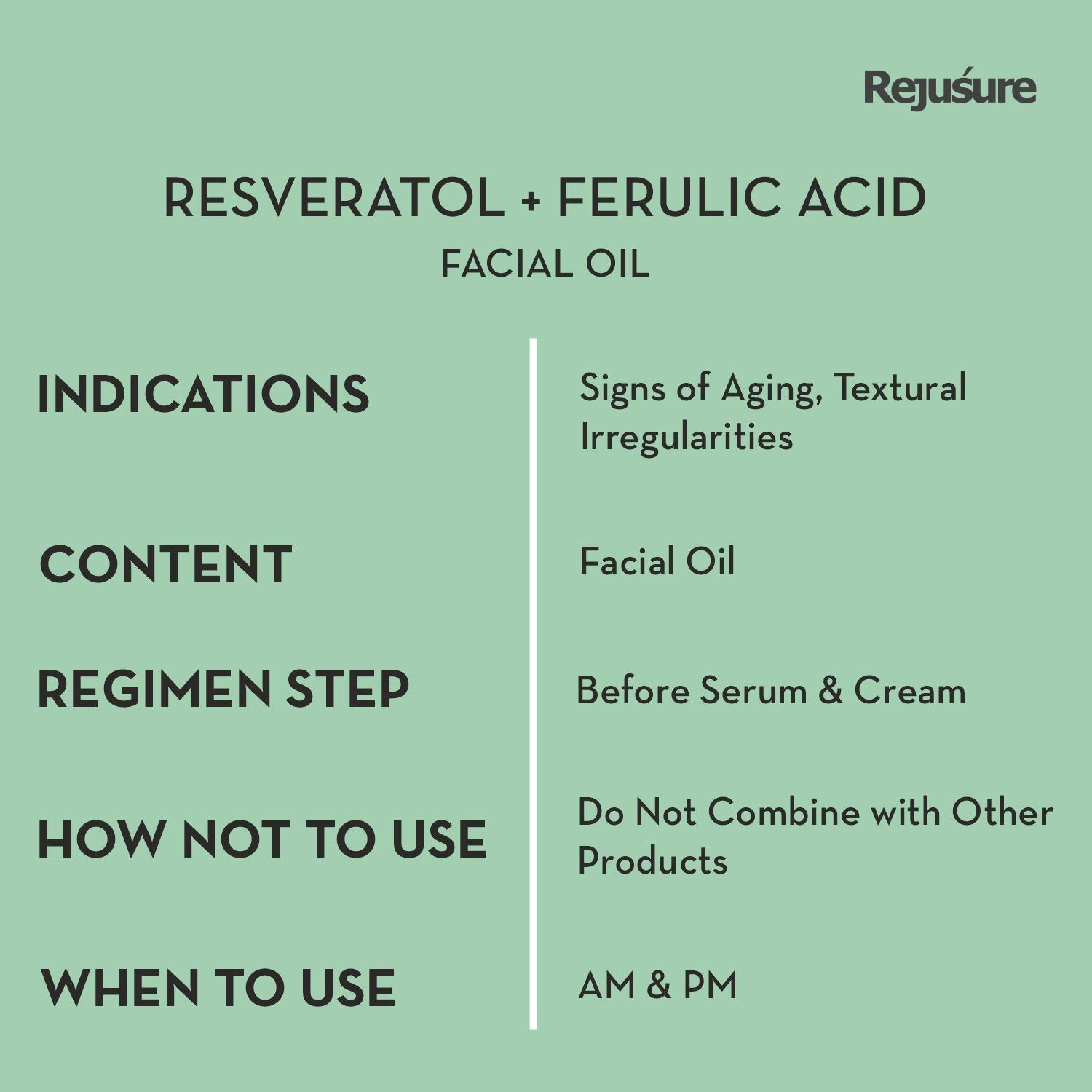 Rejusure water-free formula - post-sun exposure recovery