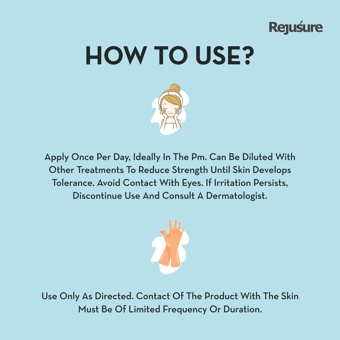 Rejusure Mandelic Acid serum - night skincare