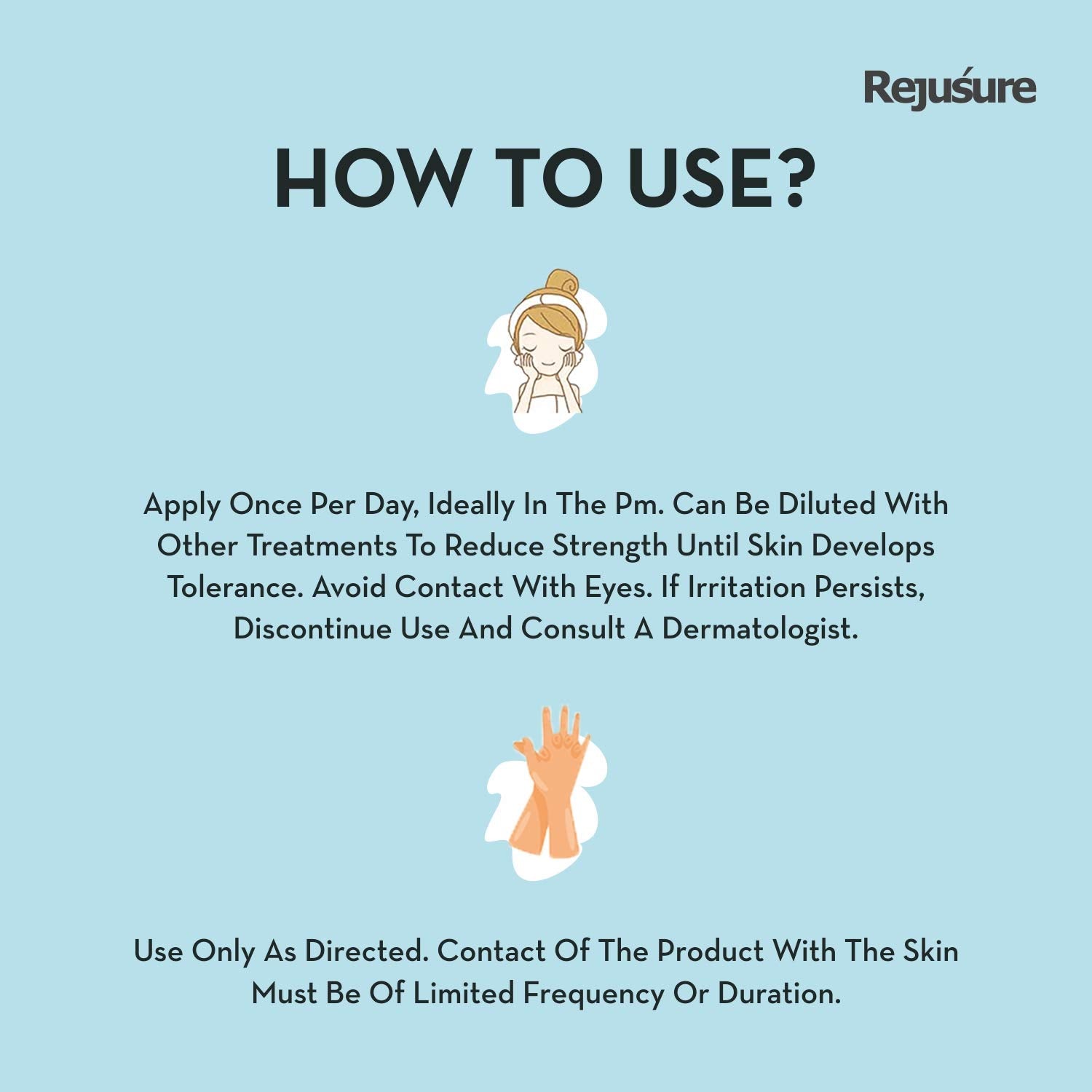 Rejusure Mandelic Acid serum - night skincare
