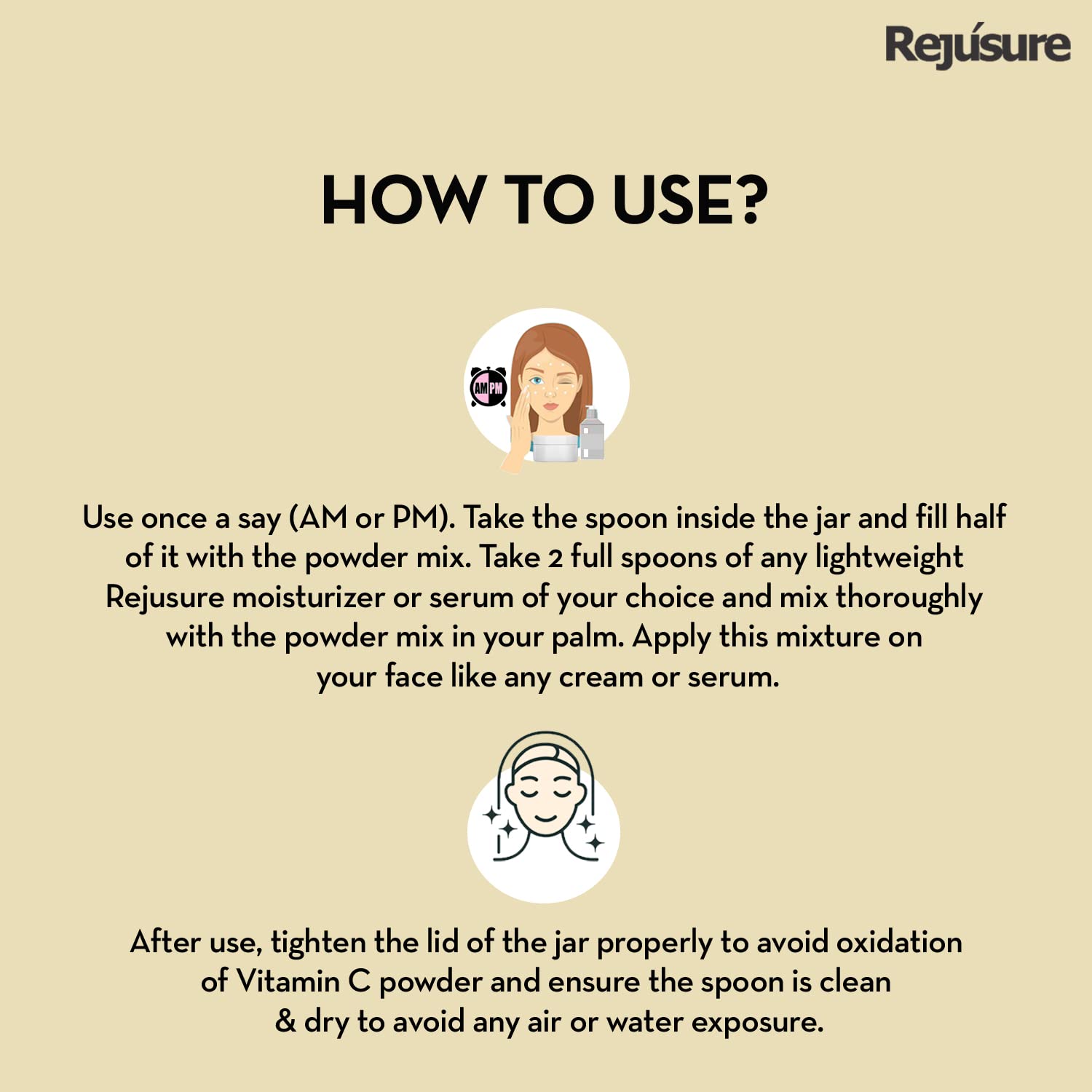 Rejusure 90% L-Ascorbic Acid Combo - Evening Skin Tone