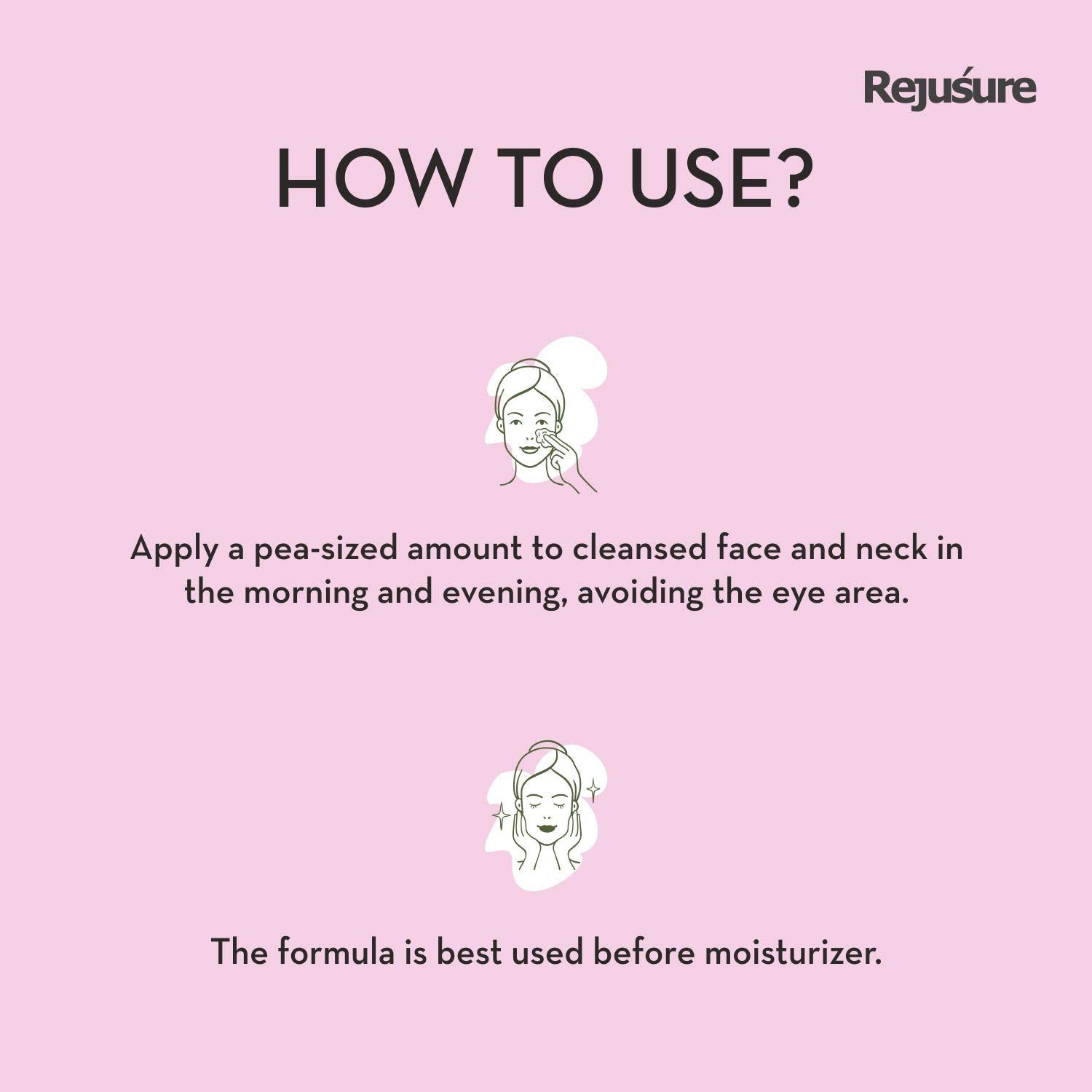 Rejusure Polyglutamic Acid Facial Serum - Anti-Aging Solution