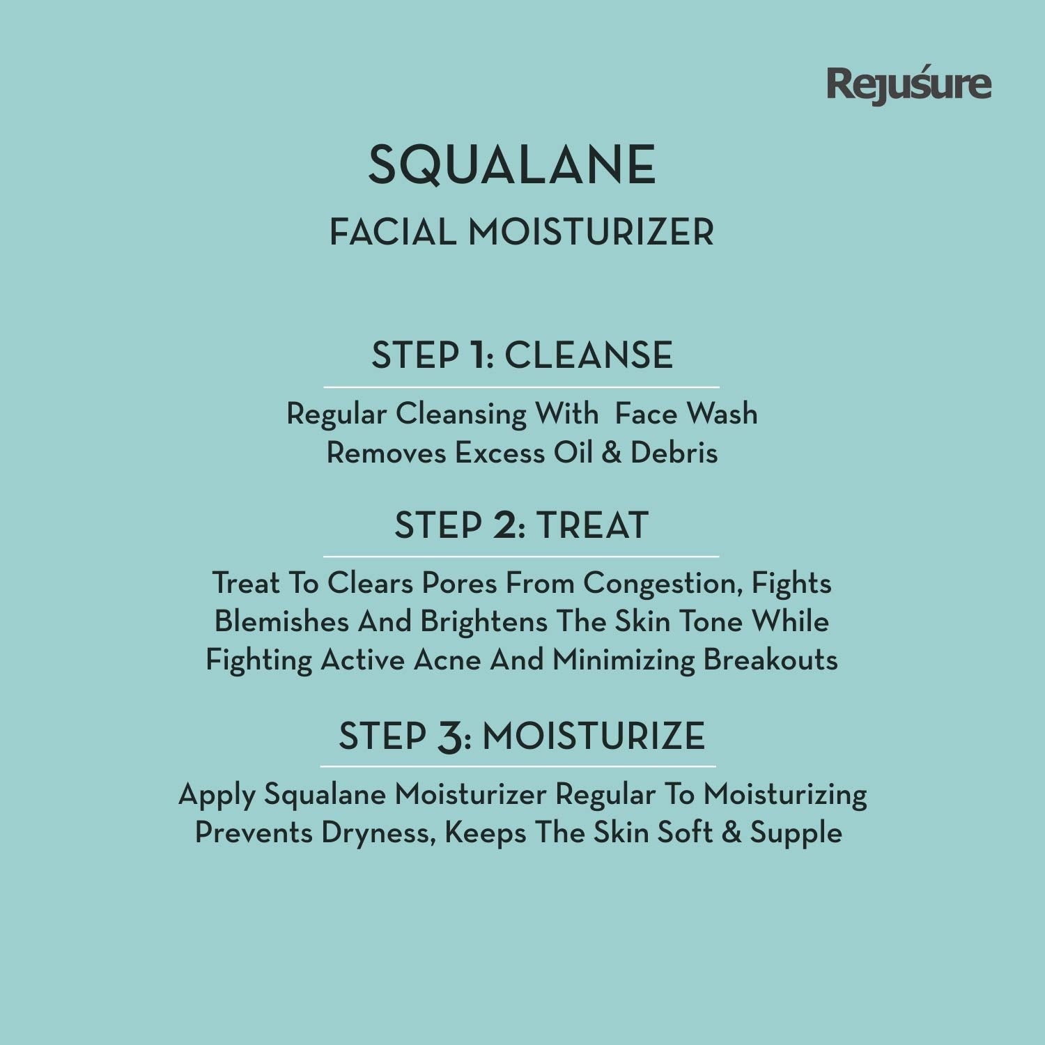 Rejusure plant-derived moisturizer - post-sun exposure relief