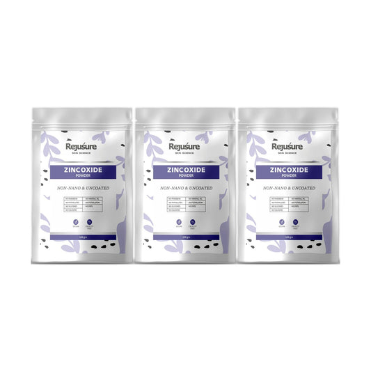 Rejusure zinc oxide powder - Vegan beauty product use