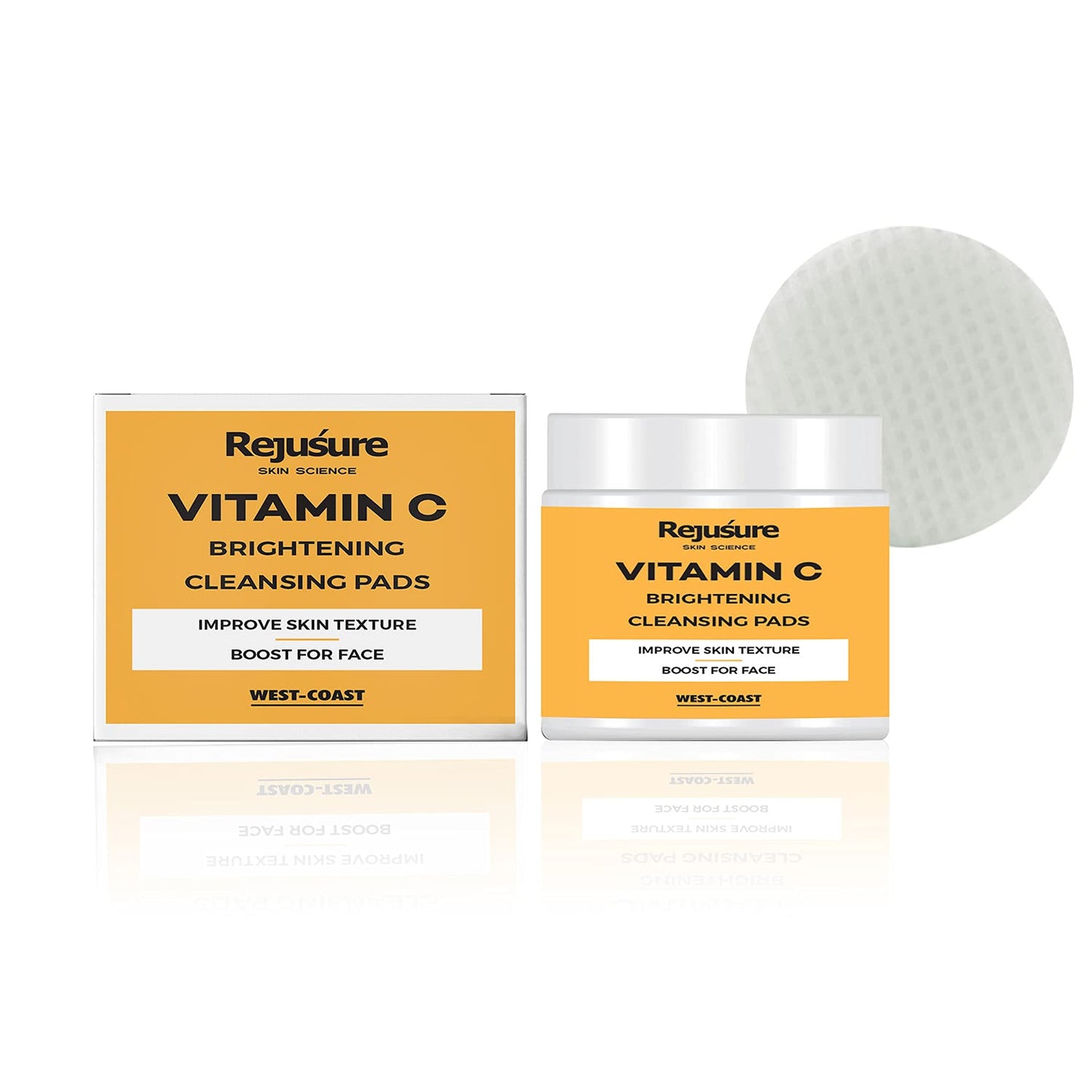 Rejusure Cleansing Pads - Vegan skincare solution