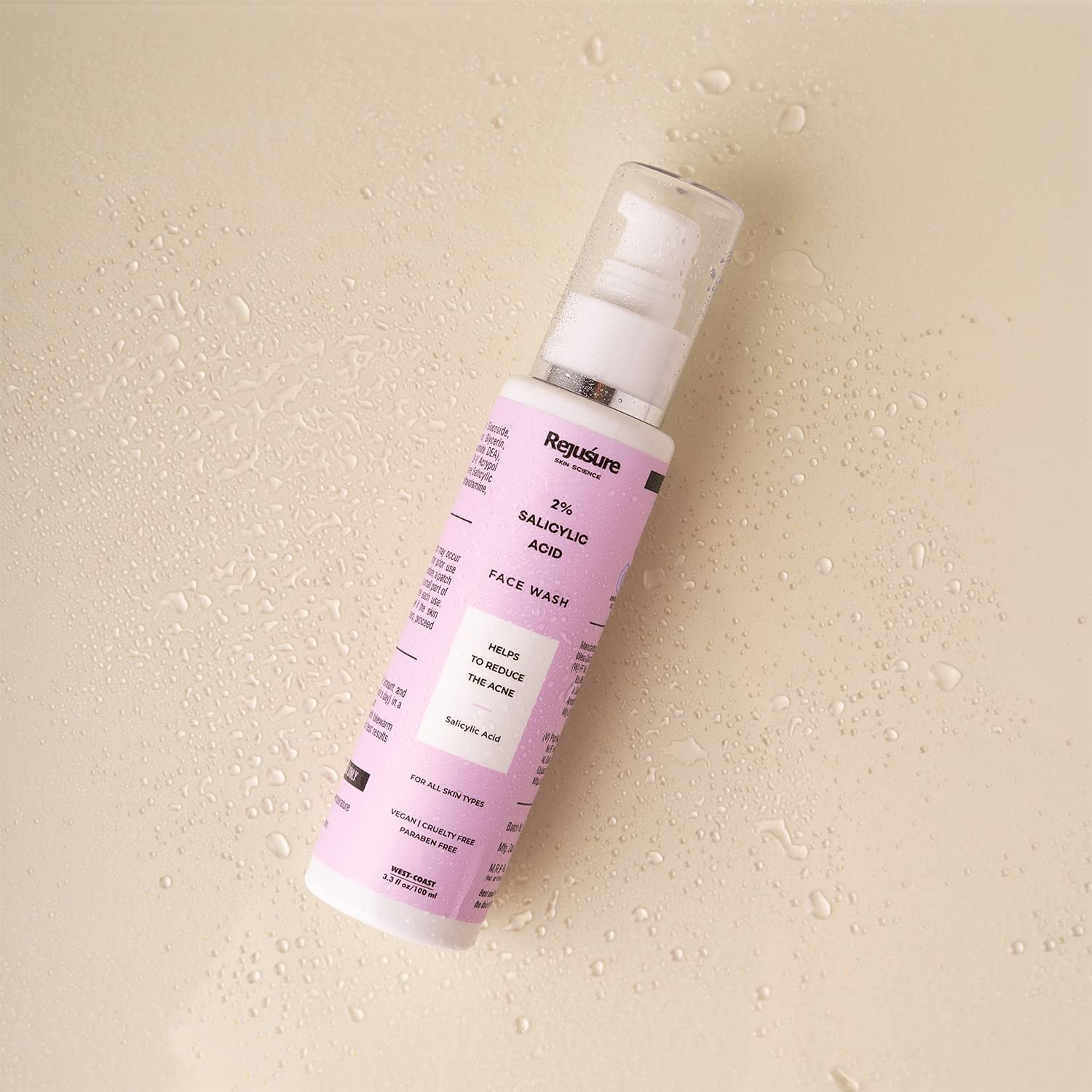 Rejusure face wash - deep clean for oily skin