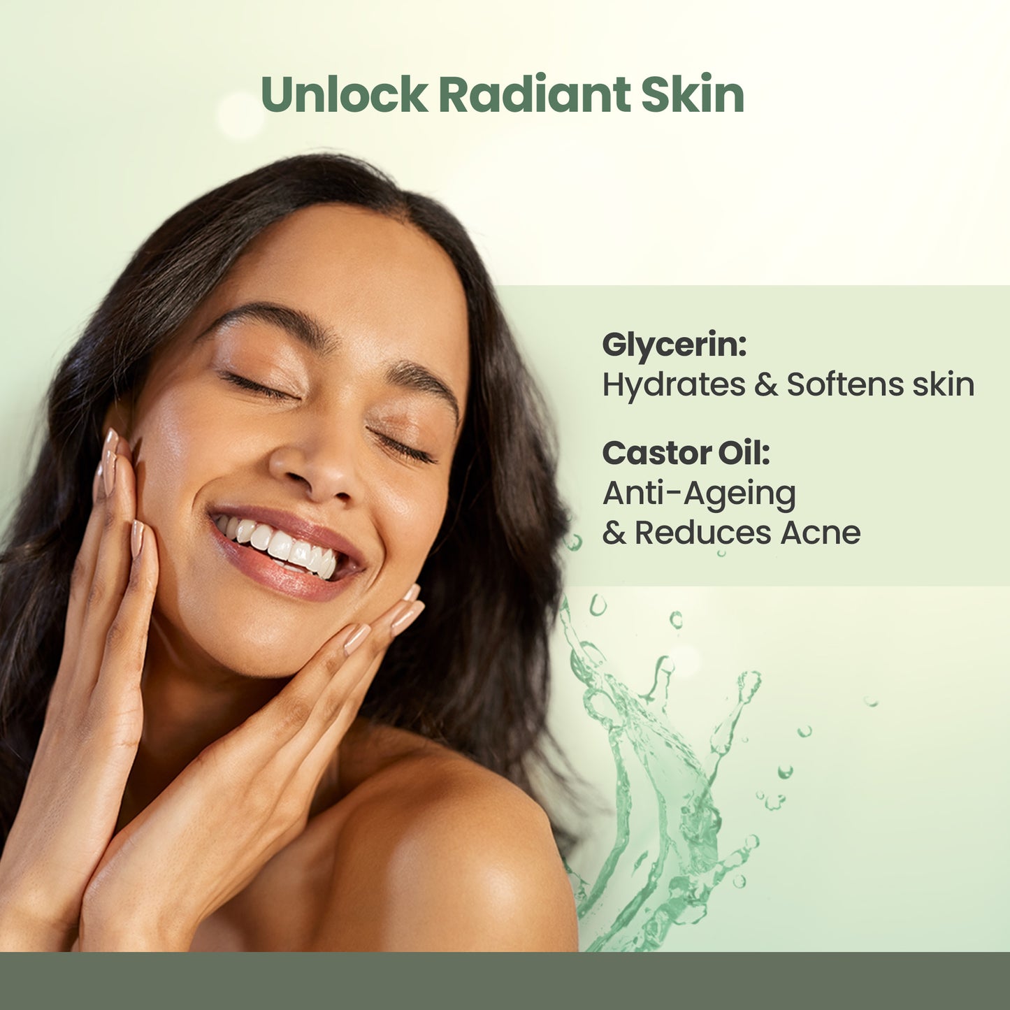 Rejusure Glycerin Face Serum - Anti-Aging for Oily Skin