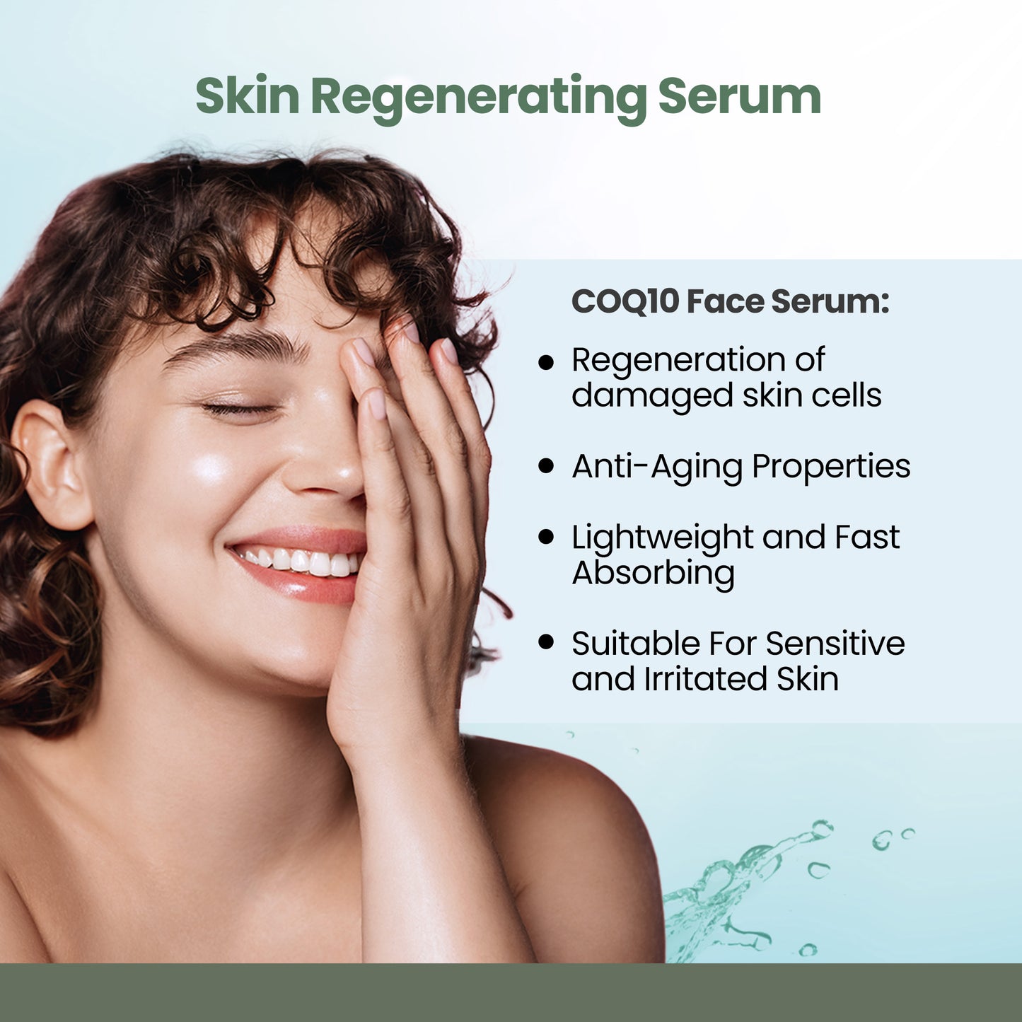 Rejusure COQ10 Face Serum - Hydrating serum for daily skincare
