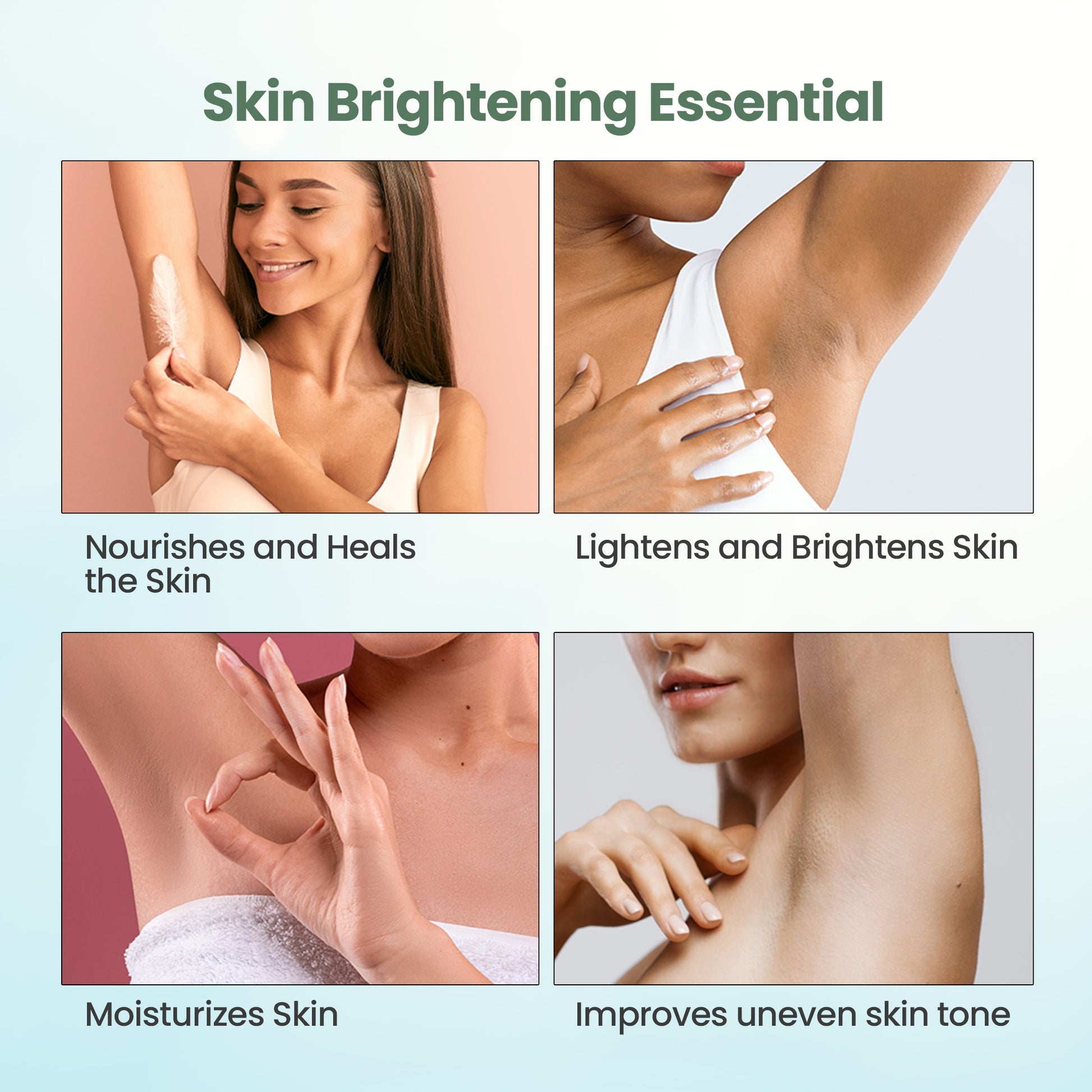 Rejusure Under Arm Cream - smooth skin experience