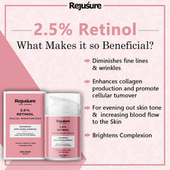 Rejusure Retinol 2.5% Moisturizer