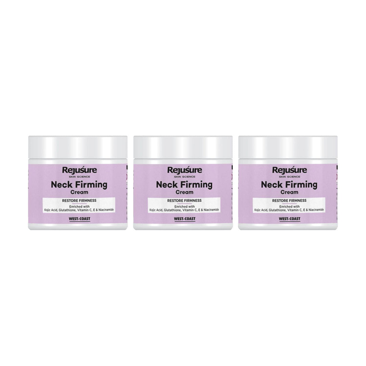 Rejusure Neck Firming Cream – Restore Firmness – 50gm (Pack of 3)