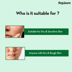 Rejusure Urea Gel With 1% Salicylic Acid + Coconut Oil + Tea Tree Oil Fast Absorbing For Dry/Itchy/Sensitive Skin, Softens & Moisturizes Skin For Face, Body & Foot – 100gm