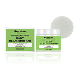 Rejusure Daily Cleansing Pad Deeply Cleanse, Purify Your Skin & Removes Dirt & Oil | Paraben & Sulphate Free - 50 Pads