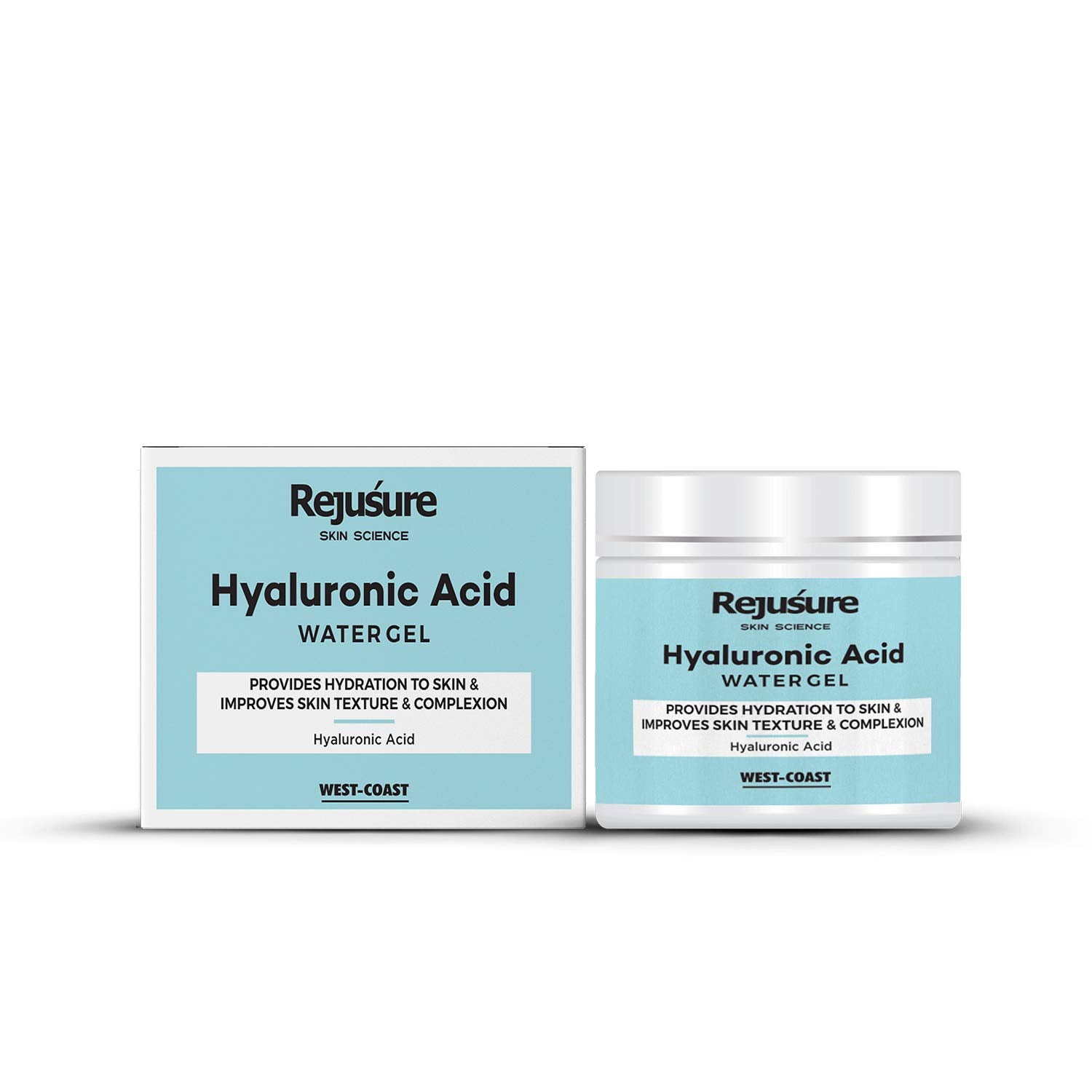 Rejusure Hyaluronic Acid Gel – Provides Hydration to Skin and Improves Skin Texture and Complexion – 50gm
