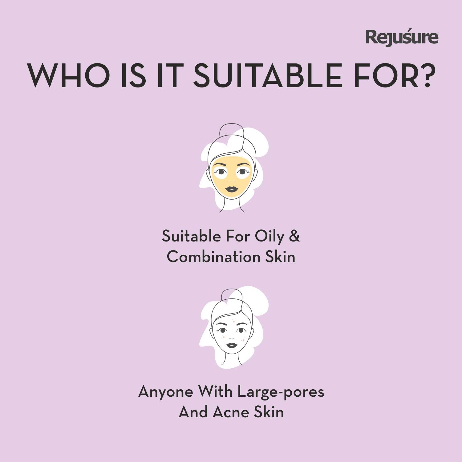 Rejusure 2% Salicylic Acid Face Wash Helps to Reduce Acne For Oily Skin – 100ml