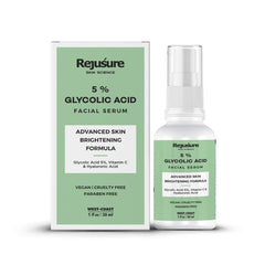 Rejusure Glycolic Acid Serum - Advanced Skin Brightening Formula – 30 ml