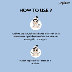 Rejusure Aqueous Cream For Fast Acting For Dry/Itchy/Sensitive Skin, Safe For Kids & Adults, Softens & Moisturizes Skin – 100gm (Pack of 5)