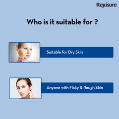 Rejusure Aqueous Cream For Fast Acting For Dry/Itchy/Sensitive Skin, Safe For Kids & Adults, Softens & Moisturizes Skin – 100gm (Pack of 5)