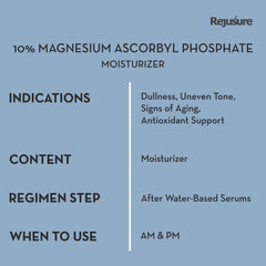 Rejusure 10% Magnesium Ascorbyl Phosphate Facial Moisturizer For Brightening & Hydrating – 50ml (Pack of 2)