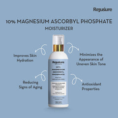 Rejusure 10% Magnesium Ascorbyl Phosphate Facial Moisturizer For Brightening & Hydrating – 50ml