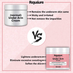 Rejusure Under Arm Cream – Removes Black Spots & Warts – 50 gm (Pack of 3)