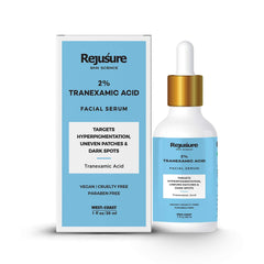 Rejusure Tranexamic Acid 2% Face Serum for Hyperpigmentation, Uneven Patches & Dark Spots – 30ml