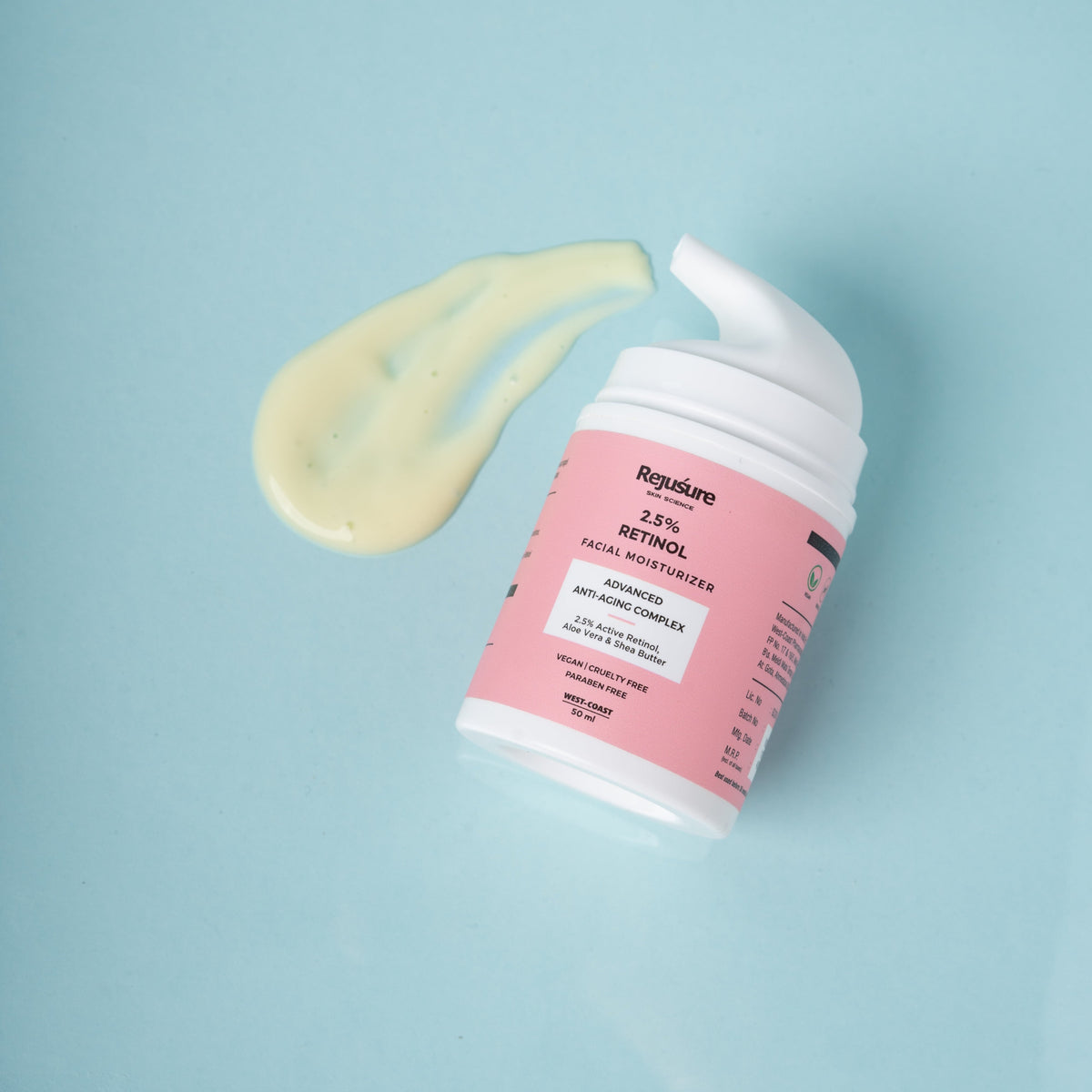 Rejusure Retinol 2.5% Moisturizer