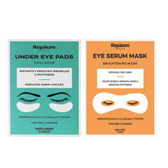 Rejusure Eye Serum Mask and Under Eye Pads Combo
